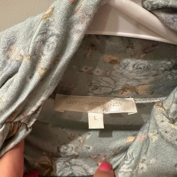 Love Shack Fancy turtleneck. Size L. Good condition. - Picture 2 of 3